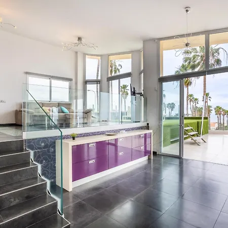 Semesterbostad Olbia Charming Dreamview With Jacuzzi Costa Adeje (Tenerife)